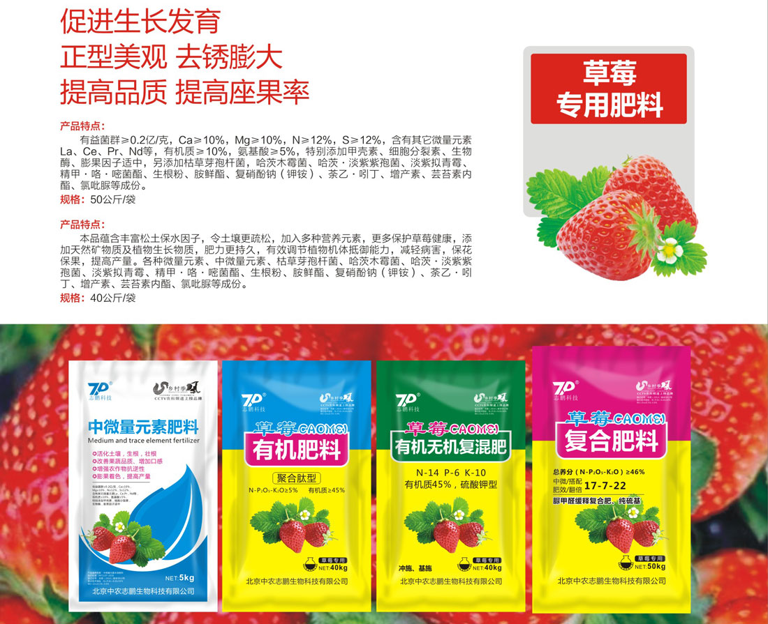 草莓专用肥料